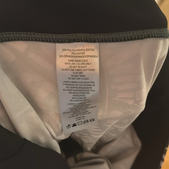 Tommy Hilfiger Sport Palm Print High Rise Compression Leggings - Picture 8 of 8